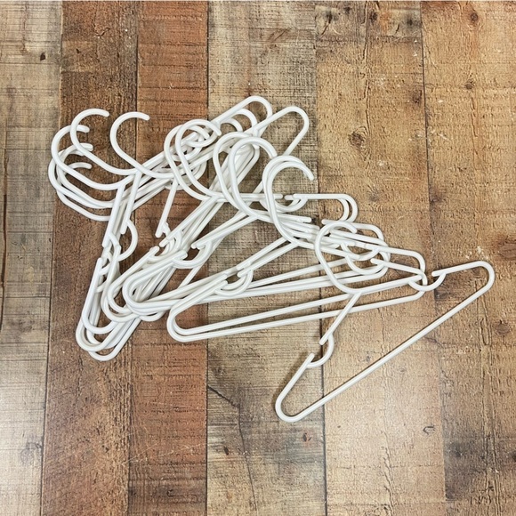 Other - 15 Pack White Baby Hanger Bundle Nursery Baby Room Toddler Kids Youth